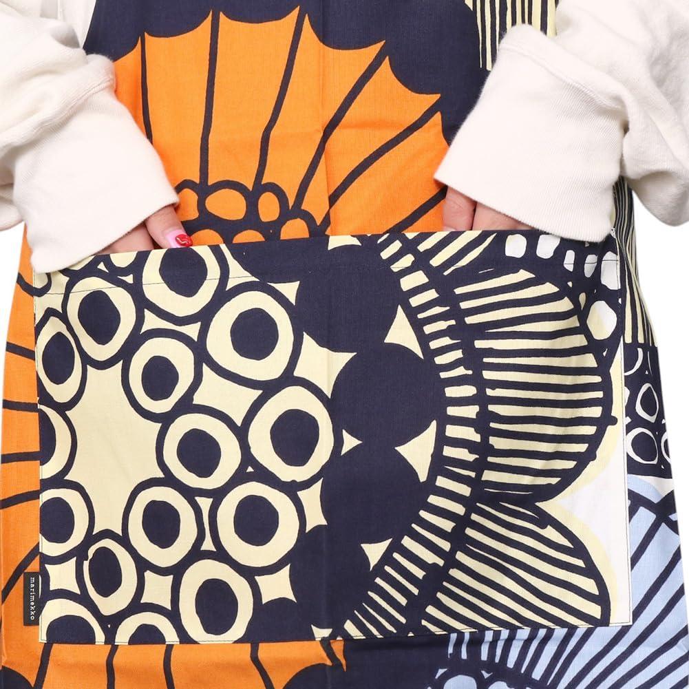 imageMARIMEKKO Siirtolapuutarha Apron for Women and Men  Refine Your Kitchen Dcor with Our Colorful Aprons  100 Cotton Apron for Kitchen 345 in x 33 in