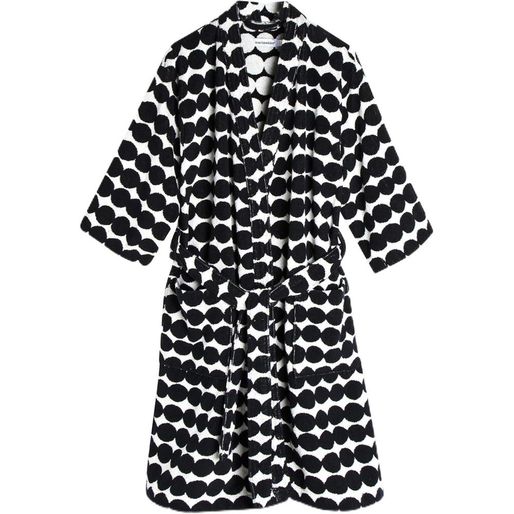 imageMARIMEKKO  Rasymatto Cotton Terry Bathrobe XLarge