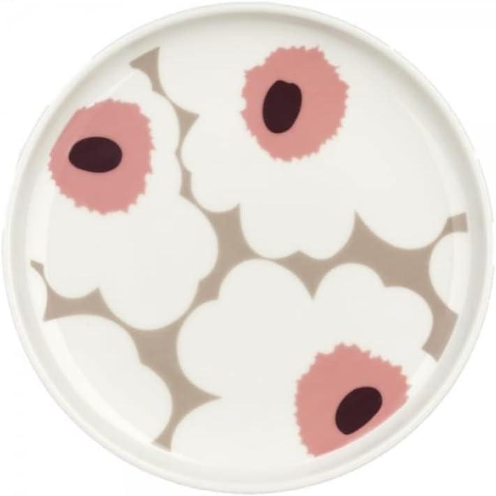 imageMARIMEKKO Oiva Unikko Small Plate  Refine Your Kitchen Dcor with Our Iconic Floral Dinnerware  Stylish Dessert Plate to Elevate Your Dining Experience 135 cm