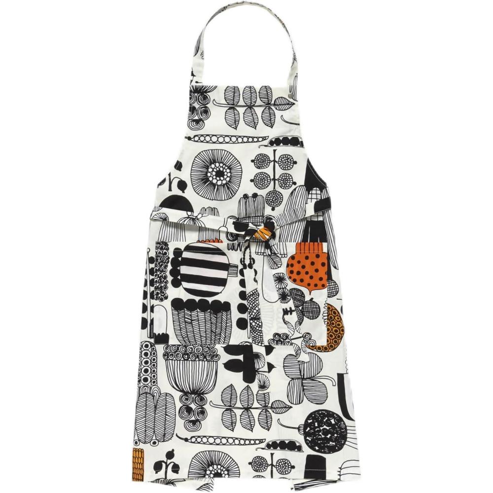 imageMARIMEKKO Puutarhurin Parhaat Apron for Women and Men  Refine Your Kitchen Dcor with Our Stylish Kitchen Accessories  100 Cotton Apron for Kitchen 345 in x 33 in