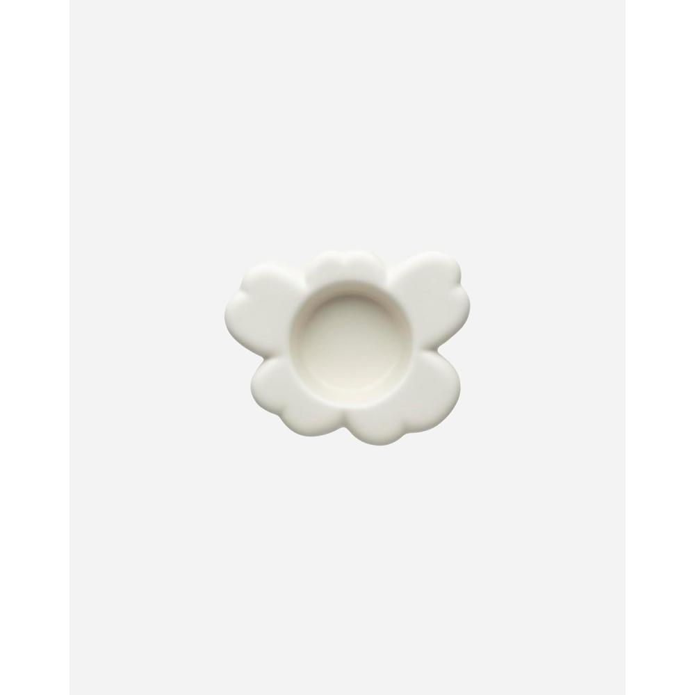 imageMARIMEKKO Unikko Tealight Candle Holder  Upgrade Your Home Decor with Our White Candle Holders for Table Centerpiece  A Soft Glow to Enhance Your White Decor 125 in x 4 in