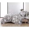 MARIMEKKO – King Comforter Set, Cotton Bedding with Matching Shams, Lightweight Home Decor for All Seasons (Unikko Red, King)(Unikko Grey)