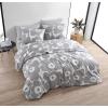 MARIMEKKO – King Comforter Set, Cotton Bedding with Matching Shams, Lightweight Home Decor for All Seasons (Unikko Red, King)(Unikko Grey)