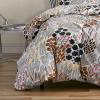 MARIMEKKO – King Comforter Set, Cotton Percale Bedding with Matching Shams, Stylish Modern Home Decor (Pieni Letto Multi, King)(Queen)