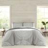 MARIMEKKO – King Duvet Cover Set, Cotton Percale Bedding with Matching Shams, All Season Home Decor (Ojakellukka Multicolor, King) (OBS)(Fokus Grey)