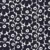 MARIMEKKO – Pillowcase Set, Cotton Percale Bedding, Smooth & Cool Home Decor (Pikkuinen Unikko Black, King) (OBS)(Black)