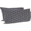 MARIMEKKO – Pillowcase Set, Cotton Percale Bedding, Smooth & Cool Home Decor (Pikkuinen Unikko Black, King) (OBS)(Black)