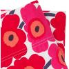 MARIMEKKO – Pillowcase Set, Cotton Percale Bedding, Smooth & Cool Home Decor (Pikkuinen Unikko Black, King) (OBS)(Mini Unikko Red)