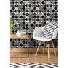 MARIMEKKO Black & White Kompotti Peel & Stick Wallpaper(Black)