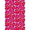 MARIMEKKO Kaika Mini Unikko Terry Cotton Cosmetic Pouch (Black) – Floral Cosmetic Pouch to Include in your Travel Essentials – 8 in x 6 in(Red)