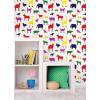 MARIMEKKO Multi Rulla Peel & Stick Wallpaper, Red