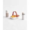 MARIMEKKO Oiva Dinner Plate — Refine Your Kitchen Décor with Our Iconic White Stoneware — Stylish & Classic White Porcelain Dinner Plates to Elevate Your Dining Experience (10-inch Diameter)(Serving Dish)