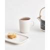 MARIMEKKO Oiva Dinner Plate — Refine Your Kitchen Décor with Our Iconic White Stoneware — Stylish & Classic White Porcelain Dinner Plates to Elevate Your Dining Experience (10-inch Diameter)(8.5 Ounces)