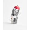 MARIMEKKO Oiva Siirtolapuutarha Coffee Mug – Refine Your Kitchen Décor with Our Iconic Black and White Stoneware – Stylish Porcelain Coffee Cups to Elevate Your Drinking Experience (8.8 oz)