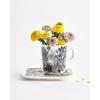 MARIMEKKO Oiva Siirtolapuutarha Coffee Mug – Refine Your Kitchen Décor with Our Iconic Black and White Stoneware – Stylish Porcelain Coffee Cups to Elevate Your Drinking Experience (8.8 oz)