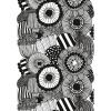 MARIMEKKO Siirtolapuutarha Blanket — Refine Your Home Décor with Our Iconic Black & White Decorative Throw Blankets for Sofa (51 x 71 Inch)