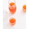 MARIMEKKO Sukat Makkaralla Glass Pitcher — Refine Your Kitchen Décor with Our Iconic Clear Glassware — Stylish & Mouth-Blown Pitcher with Spout (1 Liter)(Tumblers (2-Piece))