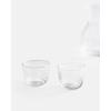 MARIMEKKO Syksy Glass Tumblers — Refine Your Kitchen Décor with Our Iconic Glassware — Stylish & Mouth-Blown Drinking Glasses Set of 2 (7 oz – 3.3” Diameter)(Glass)