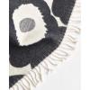MARIMEKKO Unikko Blanket — Refine Your Home Décor with Our Iconic White, Charcoal and Sand Decorative Throw Blankets for Sofa (59 x 86 Inch)(Beige)