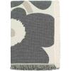 MARIMEKKO Unikko Blanket — Refine Your Home Décor with Our Iconic White, Charcoal and Sand Decorative Throw Blankets for Sofa (59 x 86 Inch)(Charcoal)