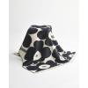 MARIMEKKO Unikko Blanket — Refine Your Home Décor with Our Iconic White, Charcoal and Sand Decorative Throw Blankets for Sofa (59 x 86 Inch)(Siirtolapuutarha)
