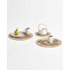 MARIMEKKO Unikko Jute Placemat — Refine Your Dining Room with Our Iconic Table Decor — Stylish Jute Placemats to Elevate Your Dining Experience (15 in Diameter)(Trivet)