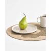MARIMEKKO Unikko Jute Placemat — Refine Your Dining Room with Our Iconic Table Decor — Stylish Jute Placemats to Elevate Your Dining Experience (15 in Diameter)(Trivet)