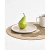 MARIMEKKO Unikko Jute Placemat — Refine Your Dining Room with Our Iconic Table Decor — Stylish Jute Placemats to Elevate Your Dining Experience (15 in Diameter)(Placemat)