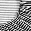 Marimekko – Full Sheet Set, Premium Cotton Percale Bedding Set with Matching Shams, Lightweight & Breathable Bed Essentials (Kukkaketo Black, Full)(Ajo Black)