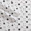 Marimekko – Full Sheet Set, Premium Cotton Percale Bedding Set with Matching Shams, Lightweight & Breathable Bed Essentials (Kukkaketo Black, Full)(Kukkaketo Black)