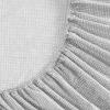 Marimekko – Full Sheet Set, Premium Cotton Percale Bedding Set with Matching Shams, Lightweight & Breathable Bed Essentials (Kukkaketo Black, Full)(Orkanen Grey)