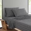 Marimekko – Full Sheet Set, Premium Cotton Percale Bedding Set with Matching Shams, Lightweight & Breathable Bed Essentials (Kukkaketo Black, Full)(Pikkuinen Unikko Black)