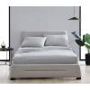 Marimekko – Full Sheet Set, Premium Cotton Percale Bedding Set with Matching Shams, Lightweight & Breathable Bed Essentials (Kukkaketo Black, Full)(Pikkuinen Unikko Grey)