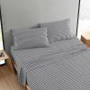 Marimekko – Queen Sheets, Premium Cotton Bedding Set, Luxuriously Soft & Smooth Home Decor, GOTS Certified (Piccolo Charcoal, Queen)(Ajo Black)