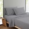 Marimekko – Queen Sheets, Premium Cotton Bedding Set, Luxuriously Soft & Smooth Home Decor, GOTS Certified (Piccolo Charcoal, Queen)(Ajo Black)