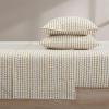 Marimekko – Queen Sheets, Premium Cotton Bedding Set, Luxuriously Soft & Smooth Home Decor, GOTS Certified (Piccolo Charcoal, Queen)(Pikku Rasymatto Beige)