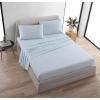 Marimekko – Queen Sheets, Premium Cotton Bedding Set, Luxuriously Soft & Smooth Home Decor, GOTS Certified (Piccolo Charcoal, Queen)(Pikku Rasymatto Green)