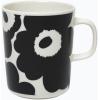 Marimekko – Unikko Oiva Breakfast Set of Stoneware Coffee Cups & Salad Plates (4-Pc)