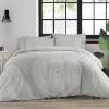 MARIMEKKO – King Duvet Cover Set, Cotton Percale Bedding with Matching Shams, All Season Home Decor (Ojakellukka Multicolor, King) (OBS)(Fokus Grey)
