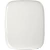 MARIMEKKO Oiva Dinner Plate — Refine Your Kitchen Décor with Our Iconic White Stoneware — Stylish & Classic White Porcelain Dinner Plates to Elevate Your Dining Experience (10-inch Diameter)(Rectangular Plate)