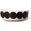 MARIMEKKO Oiva Räsymatto Bowl – Refine Your Kitchen Décor with Our Iconic Black and White Stoneware – Stylish & Classic Porcelain Bowls to Elevate Your Dining Experience (13.5oz)