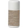 MARIMEKKO Oiva Räsymatto Stoneware Spice Grinder (White & Beige) — Refine Your Kitchen Décor with Our Iconic White Stoneware — Perfect Spice Grinder for Kitchen — Fine Grinder for Spices (2″W x 6″H)(Beige/White)