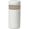 MARIMEKKO Oiva Räsymatto Stoneware Spice Grinder (White & Beige) — Refine Your Kitchen Décor with Our Iconic White Stoneware — Perfect Spice Grinder for Kitchen — Fine Grinder for Spices (2″W x 6″H)(White/Beige)