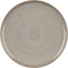 MARIMEKKO Oiva Siirtolapuutarha Dinner Plate — Refine Your Kitchen Décor with Our Iconic Beige & White Stoneware — Stylish White Porcelain Dinner Plates to Elevate Your Dining Experience (10 in)(Beige Siirto)