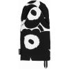 MARIMEKKO Siirtolapuutarha Oven Mitt with Hanging Loop – Refine Your Kitchen Décor with Our Cute Oven Mitts Made of Cotton – Kitchen Mitts for Oven (12″ L x 6″ W)(Black Pieni)