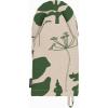 MARIMEKKO Siirtolapuutarha Oven Mitt with Hanging Loop – Refine Your Kitchen Décor with Our Cute Oven Mitts Made of Cotton – Kitchen Mitts for Oven (12″ L x 6″ W)(Green)