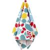 MARIMEKKO Unikko Cotton Linen Kitchen Towel Set of 2 — Refine Your Kitchen Décor with Our Floral Patterned Towels — Stylish and Functional Black and White Kitchen Towels (28 in x 19 in Each)(Pieni Tori)