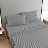 Marimekko – Full Sheet Set, Premium Cotton Percale Bedding Set with Matching Shams, Lightweight & Breathable Bed Essentials (Kukkaketo Black, Full)(Ajo Black)