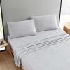 Marimekko – Full Sheet Set, Premium Cotton Percale Bedding Set with Matching Shams, Lightweight & Breathable Bed Essentials (Kukkaketo Black, Full)(Orkanen Grey)