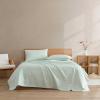 Marimekko – Full Sheet Set, Premium Cotton Percale Bedding Set with Matching Shams, Lightweight & Breathable Bed Essentials (Kukkaketo Black, Full)(Pikku Rasymatto Green)